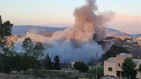 Israeli Airstrikes Target Southern Lebanon