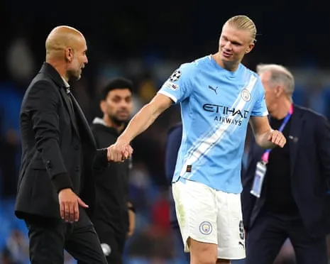 Haaland Becomes Part of Elite Champions League Half-Century Group, Hailed by Pep as CR7 and Lionel Messi's Peer