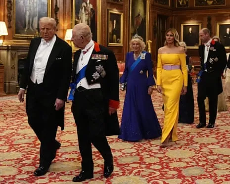 The Royal Family Deploy Grand Welcome Amid Demonstrations; Kimmel Taken Off Air Due To Charlie Kirk Remarks