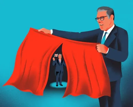It's Reached This Point: Keir Starmer Now Serves as Merely the Opening Act for Nigel Farage