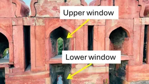 The capital's polluted air is transforming the renowned Red Fort dark, investigation confirms