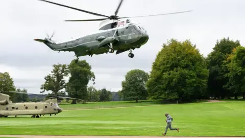 Trump Diverted and Forced to Change Aircraft En Route to Stansted