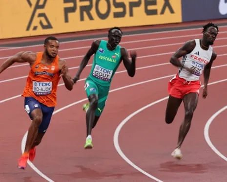 Gout Eliminated After Fourth-Place Result in Heats